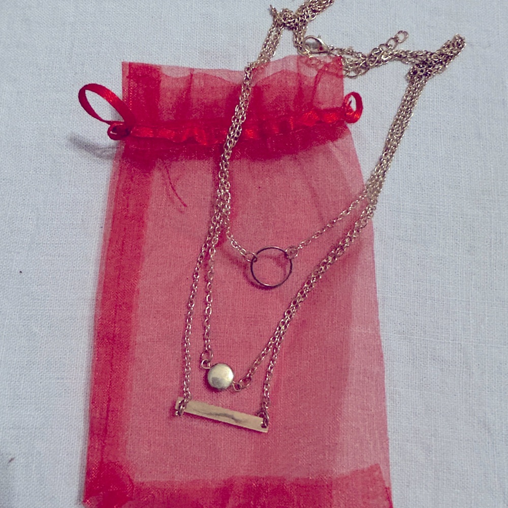 Three Strand Gold Necklace ✨Great Gift✨